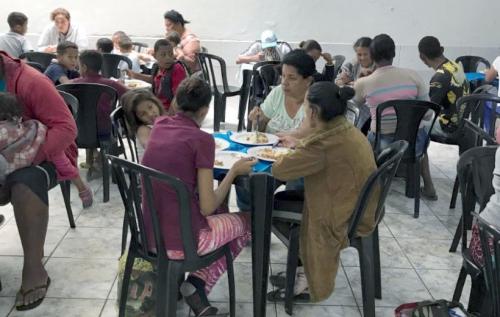 Projeto Banho de Luz | Almoço